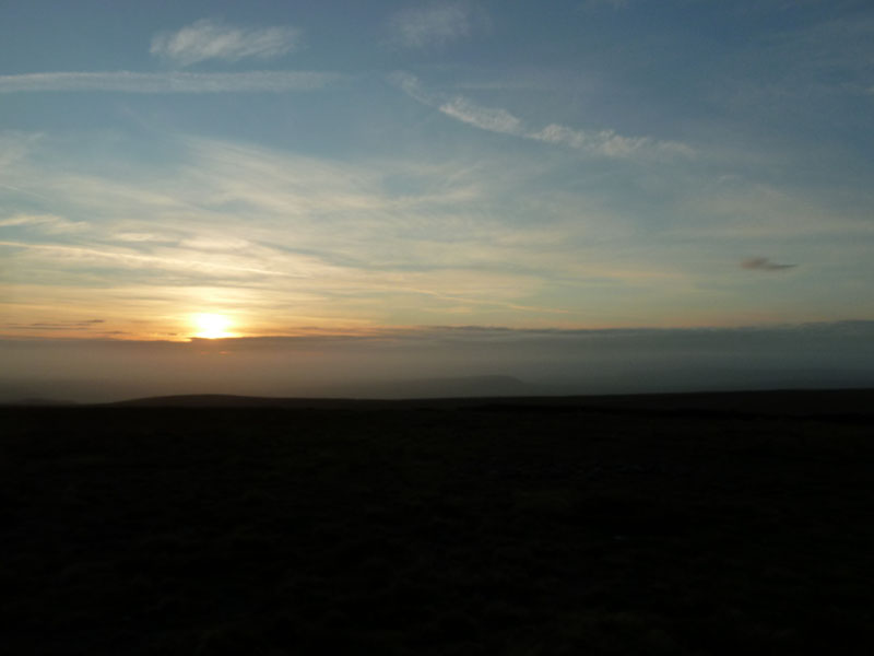 Pendle Sunset